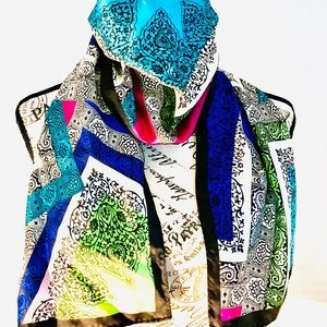 ✨Nicole Miller Silk Scarf✨ 100% Silk